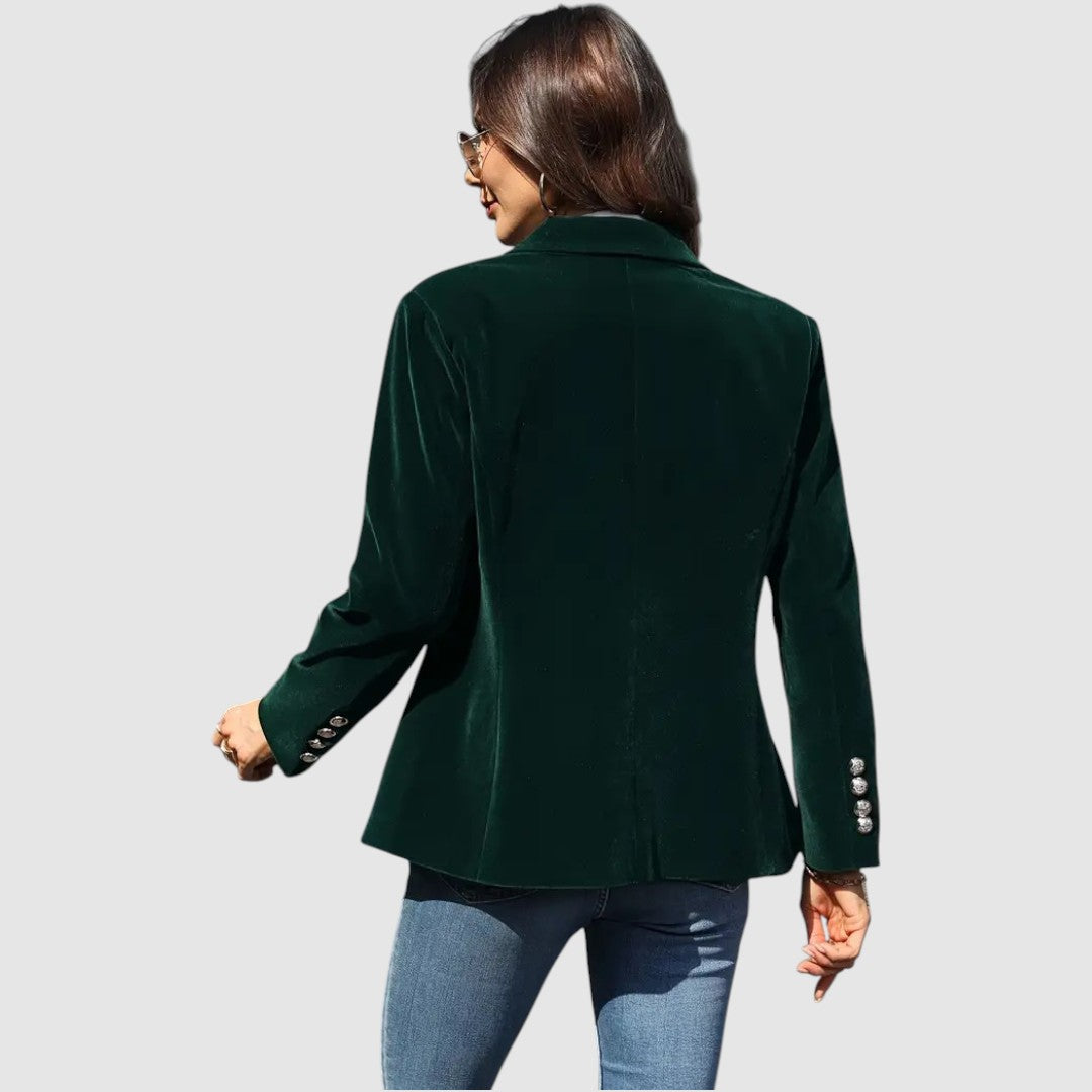 Natálie – Elegantná zamatová bunda