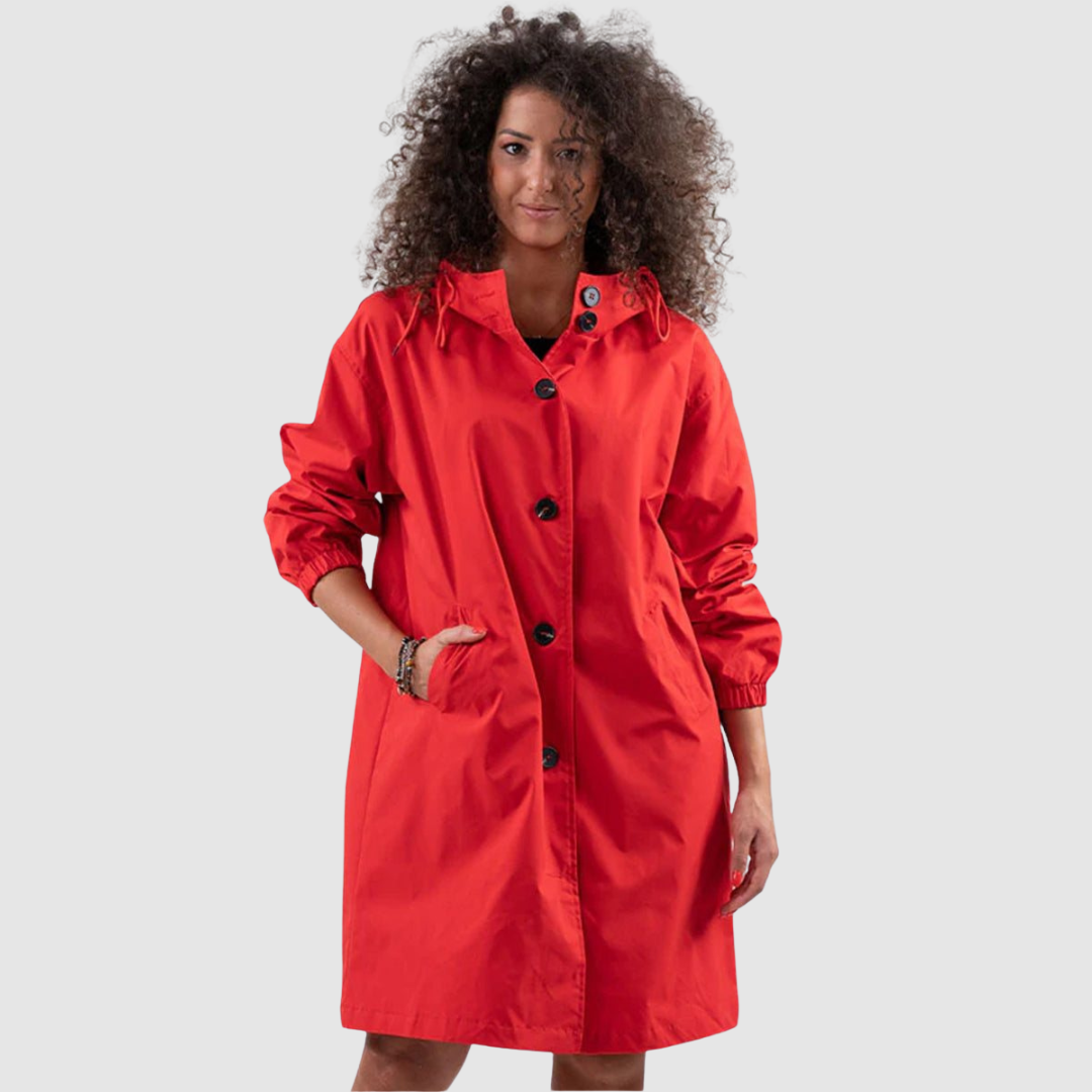 Lucie – Moderná oversize nepremokavá bunda