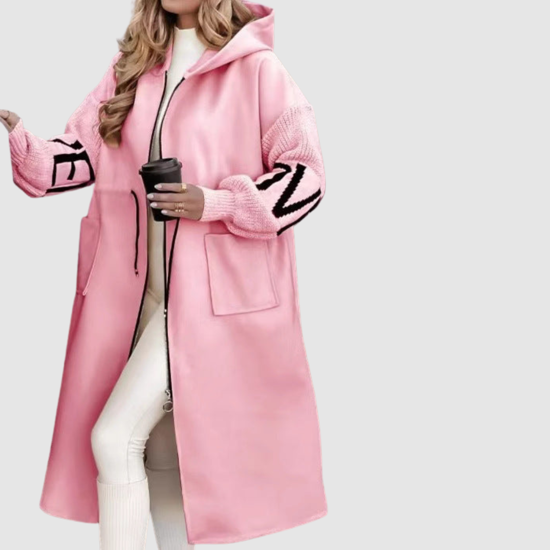 Lucie – Elegantný kabát s kapucňou
