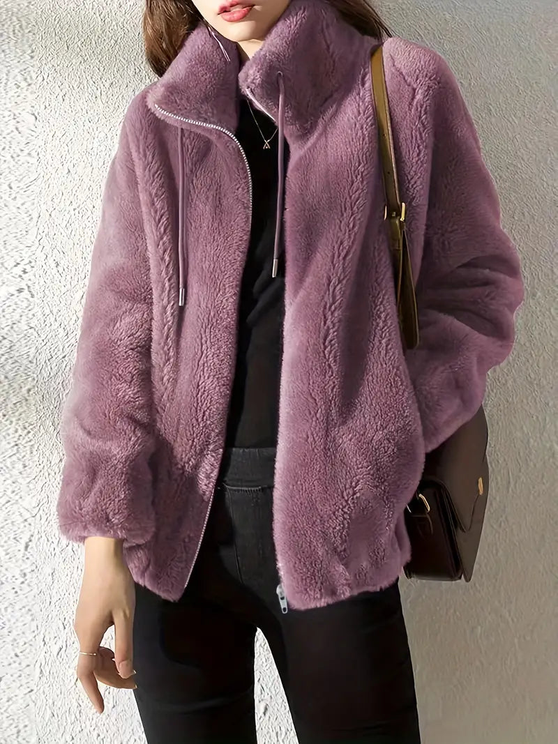 Nora | Teplý plyšový kabát
